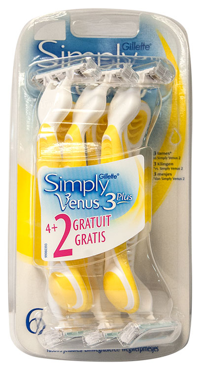 Gillette Simply Venus Razors 6 pcs