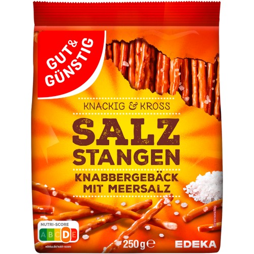 G&G salt Stangen Breadsticks 250g