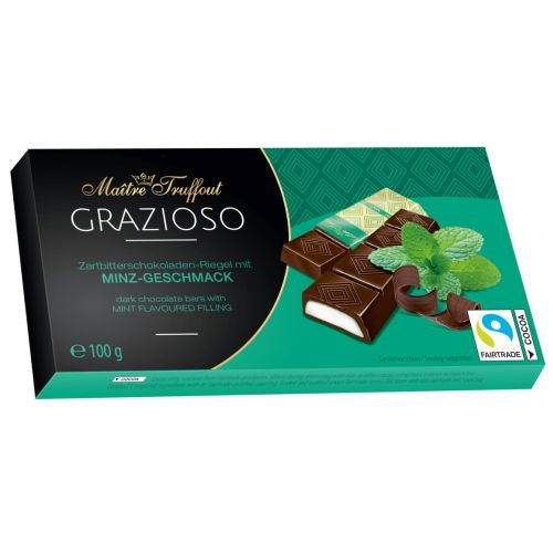 Maitre Grazioso Mint Chocolates 8pcs 100g