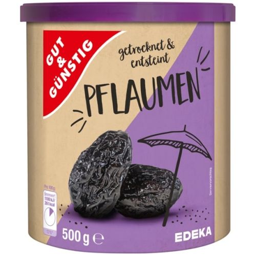 G&G Trocken-Pflaumen Dried Plums 500g / 12