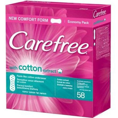 Carefree Cotton Insoles 58pcs