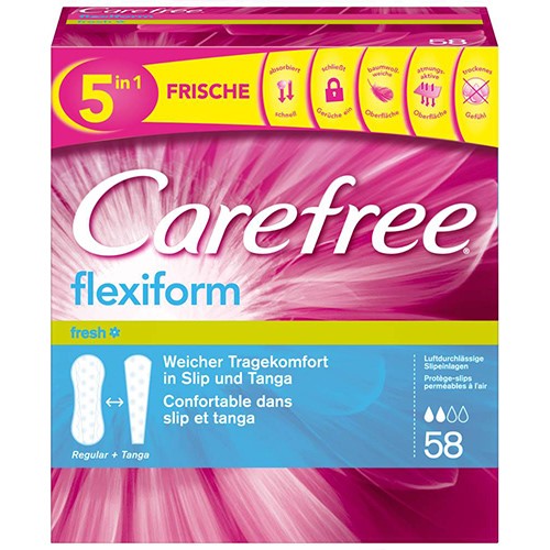 Carefree Flexiform Insoles 58pcs