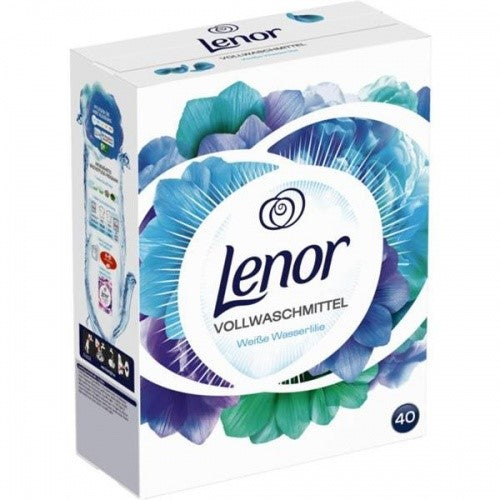 Lenor powder Wasser Lilie 40p