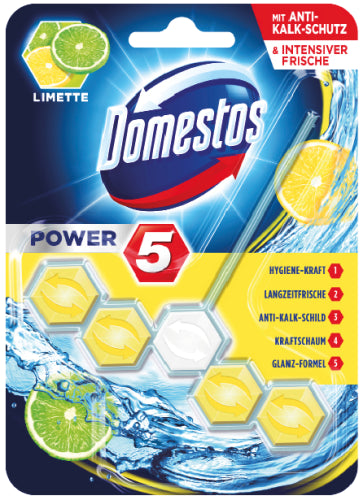 Domestos Power 5 Limette WC Pendant 55g