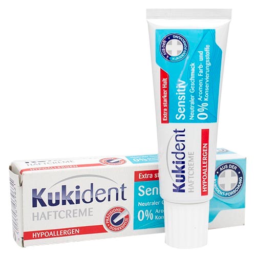 Kukident Sensitive Denture Adhesive 40g