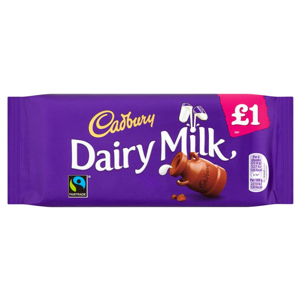 Cadbury Dairy Milk chocolate 95g