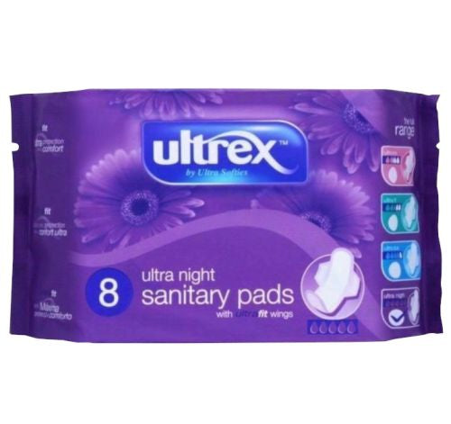 Ultrex Ultra Night Sanitary pads 8 pcs