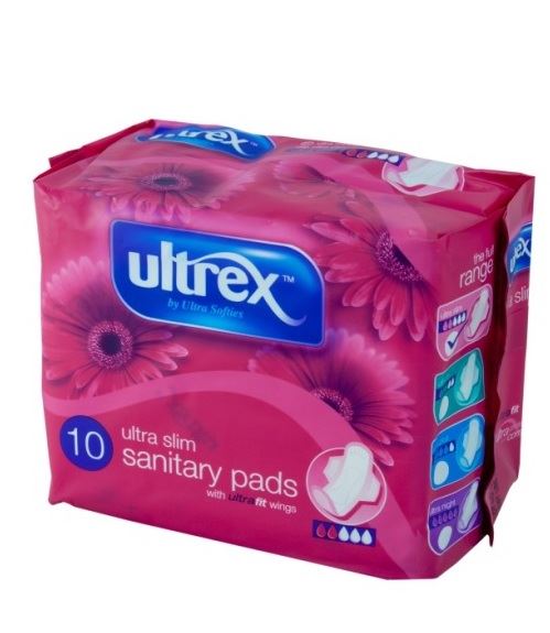 Ultrex Ultra Slim Sanitary pads 10 pcs