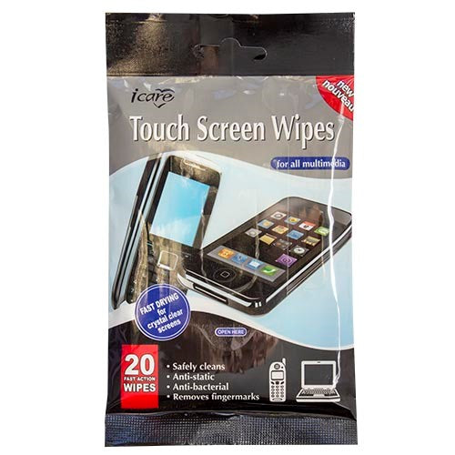 Icare Touch Screen Wipes Phone Cleaner 20pcs