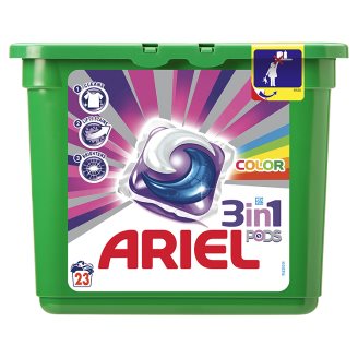 Ariel 3in1 Pods Color Caps 23p 687g