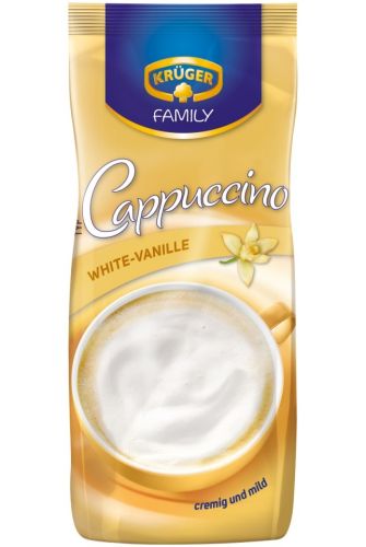 Kruger Cappuccino White Vanille 500g