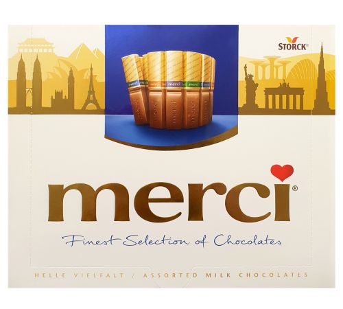 Merci Helle Chocolate box 250g