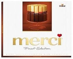 Merci Herbe Chocolate box 250g