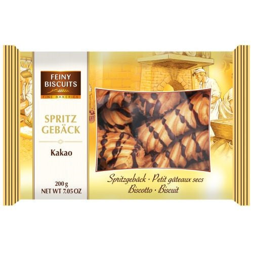 Feiny Biscuits Spritz Geback Kakao Cookies 200g