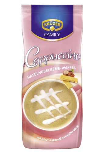 Kruger Cappuccino Haselnusscreme Waffel 500g