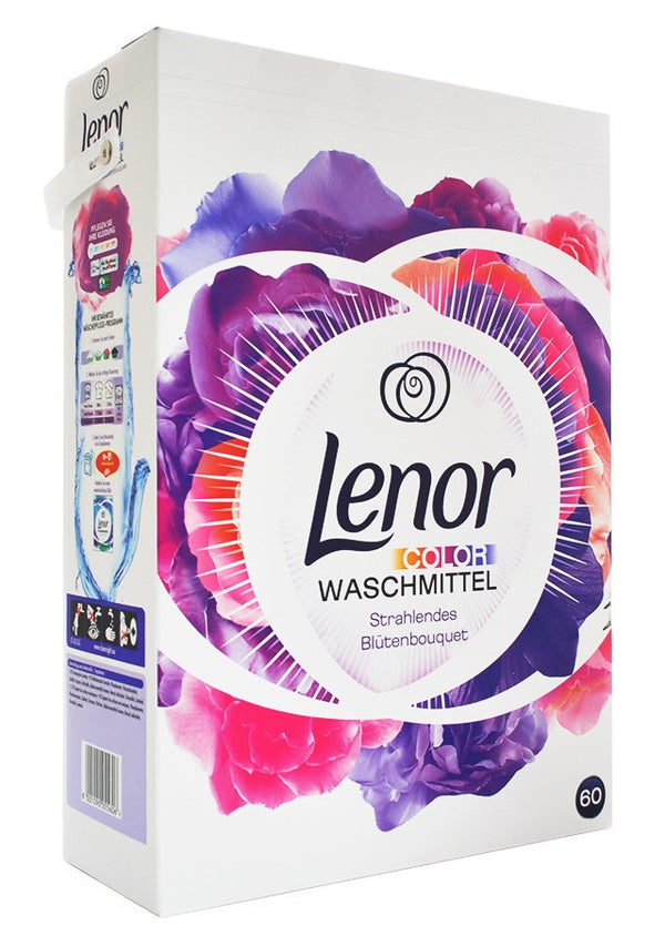 Lenor Color Blutenbouquet Powder 60p 3.9kg