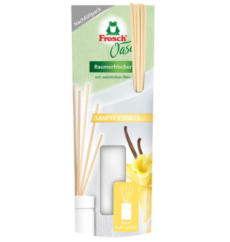 Frosch Oase Sanfte Vanille Sticks Refresh Add up 90ml