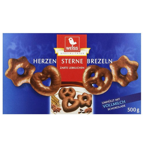 Weiss Lebkuchen Vollmilch 500g