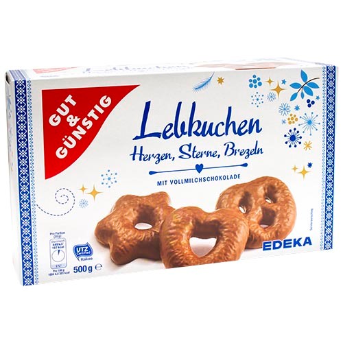 G&G Lebkuchen Vollmilchokolade Pierniki 500g