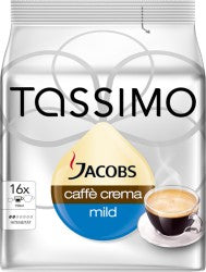 Tassimo Caffe Crema Sanft Caps 16pcs 89g