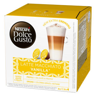 D.Gusto Latte Macchiato Vanilla Caps 16pcs