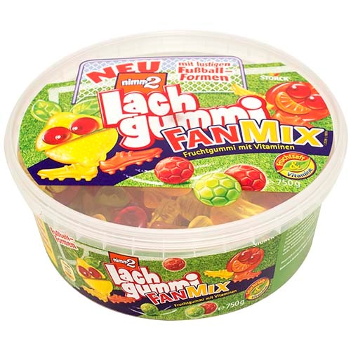 Nimm2 Lach Gummi FanMix Box 750g