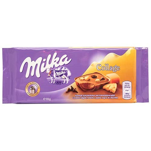 Milka Collage Caramel Chocolate 93g