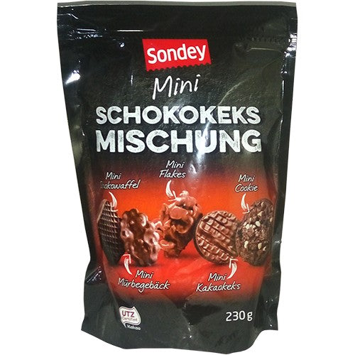 Sondey Mini Schokokeks Mischung Cakes 230g