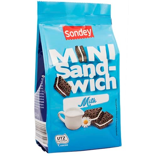 Sondey Mini Sandwich Milk 150g