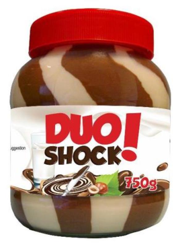 Duo Schock Chocolate Cream 750g