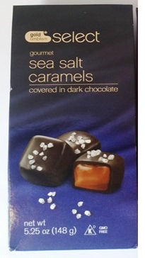 Select Sea Salt Caramel Dark Chocolat Pralines 148g