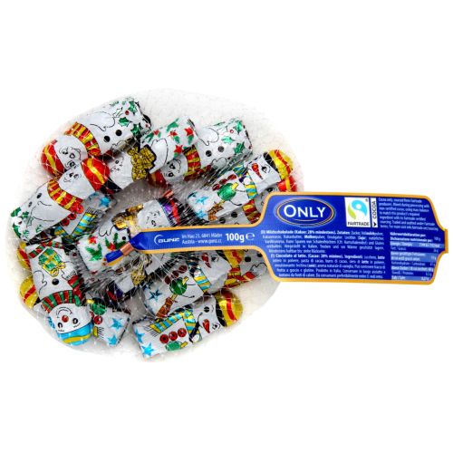 Only Chocolate Snowmen 100g