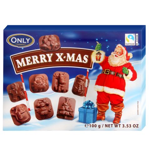 Only Merry X-Mas Cat Christmas Language 100g