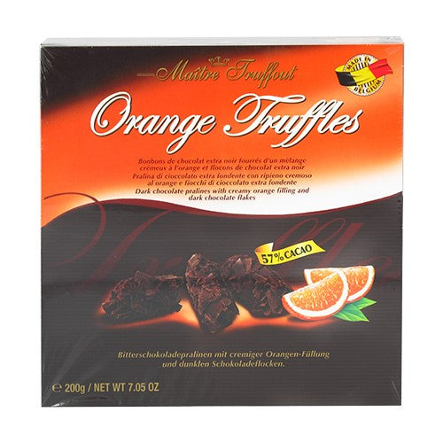 Maitre Truffout Orange Truffel 200g / 12