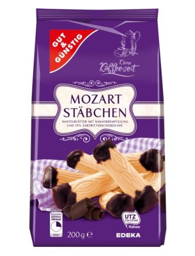 G&G Mozart Stabchen Wafers 200g