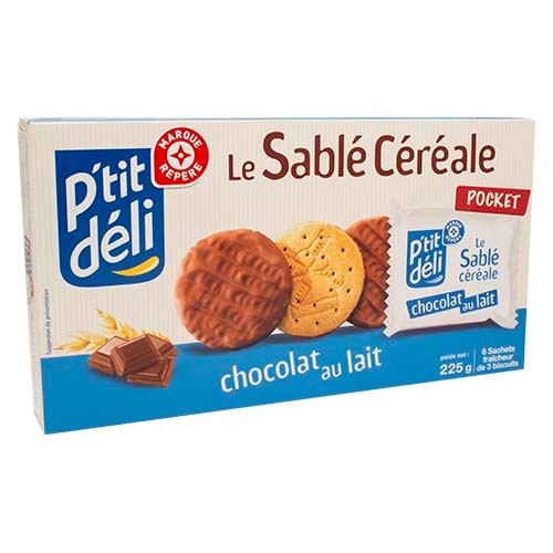 Petit Deli Le Sable Cereale Pocket Cake 225g