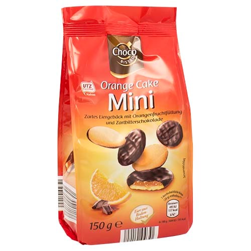 Choco Orange Mini Dessert Cakes 150g