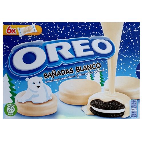 Oreo Banadas Choco Blanco 12pcs 246g