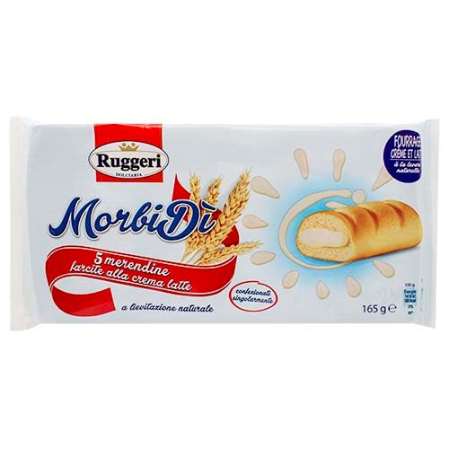 Ruggeri MorbiDi With Milk And Cream Filling 165g