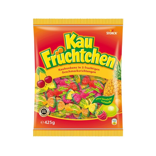 Storck Kau Fruchtchen Candy 425g