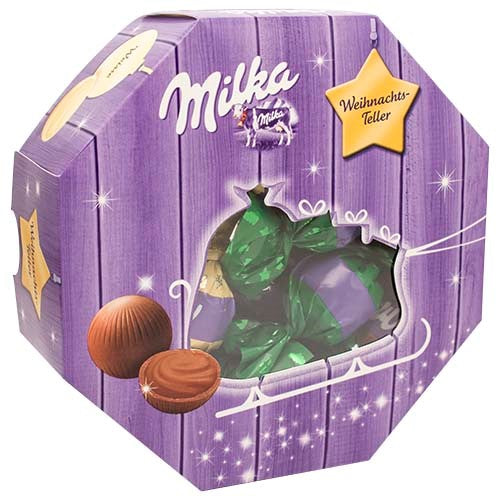 Milka Weihnachts Teller Mix Cuk chocolate 144g