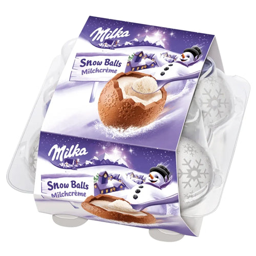 Milka Snow Balls Milchcreme 4pcs 112g