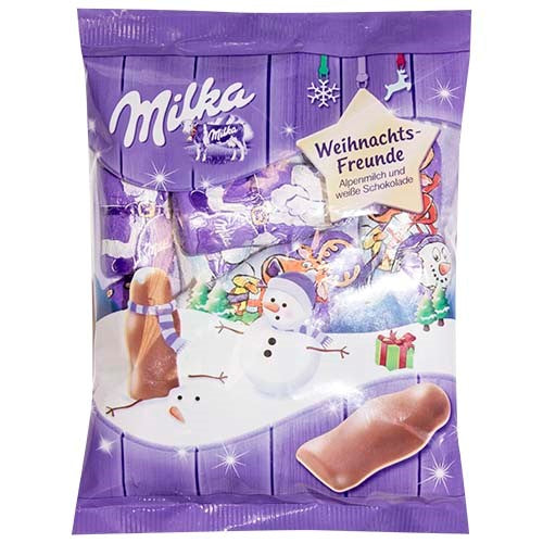 Milka Weihnachts Freunde Bag chocolate 120g