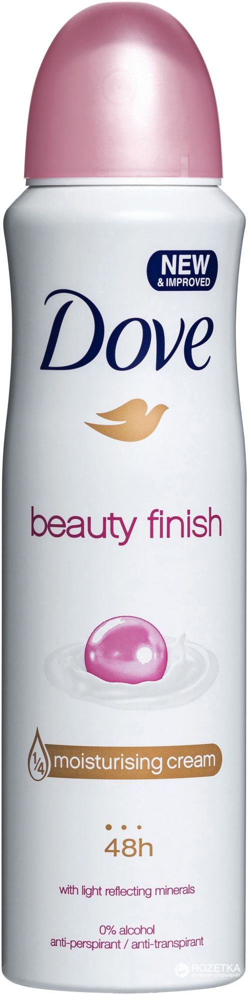 Dove Beauty Finish Light Reflection Deo 150ml