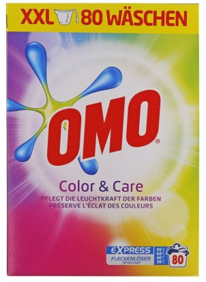 OMO Color & Care Powder 80 p, 5.2 kg