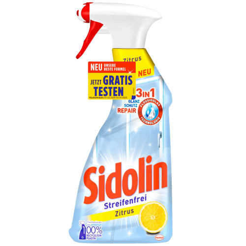 Sidolin Streifenfrei Zitrus For Windows Spray 500ml