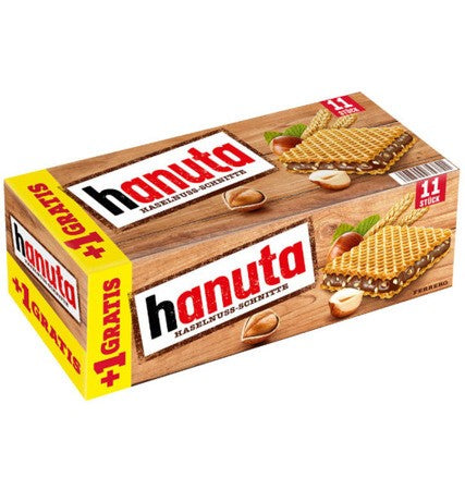 Hanuta Wafers 11pcs 242g