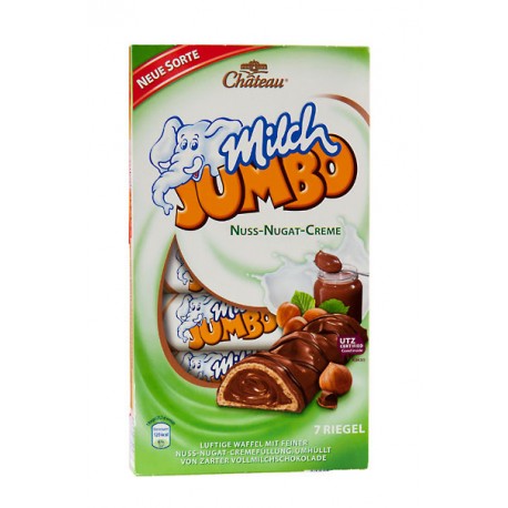 Chateau Jumbo creme power hazelnoot Bars 150g