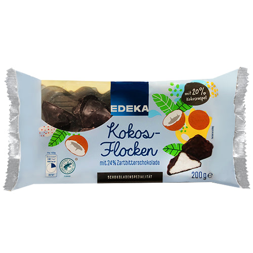 Edeka Kokos Flocken Zart chocolate 200g