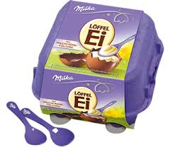 Milka Loffel Ei Milchcreme 4x34g 136g